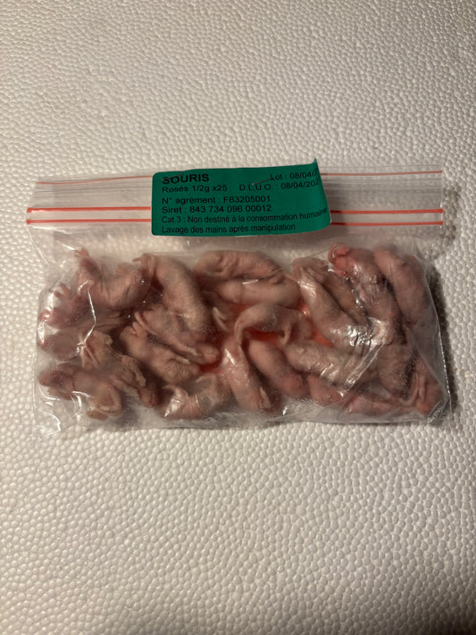 Rosés souris 1-2g X 25